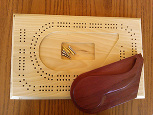 vikings cribbage board